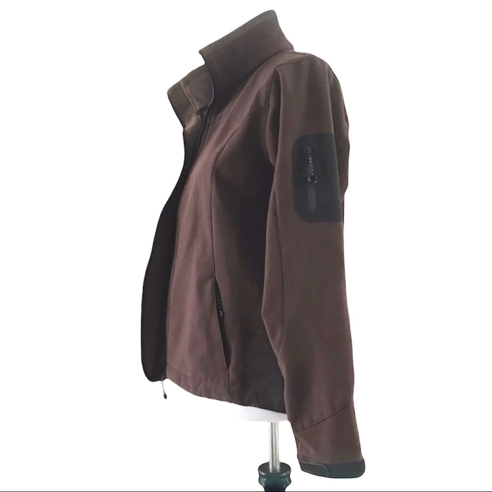 Black Diamond Chocolate Brown Lightweight Winter Snow Ski Jacket Small